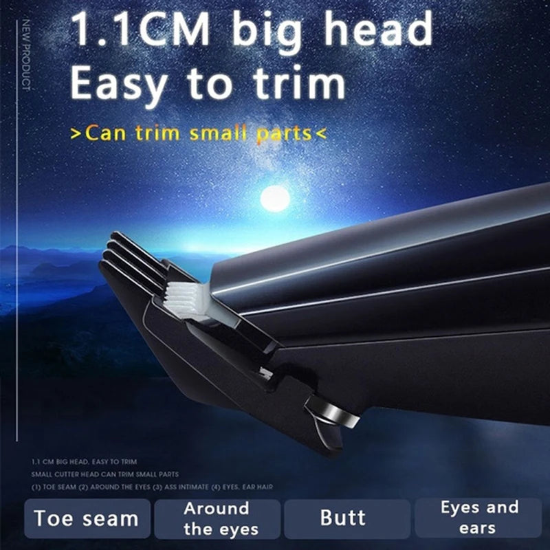 Rechargeable Pet Grooming Clipper Kit