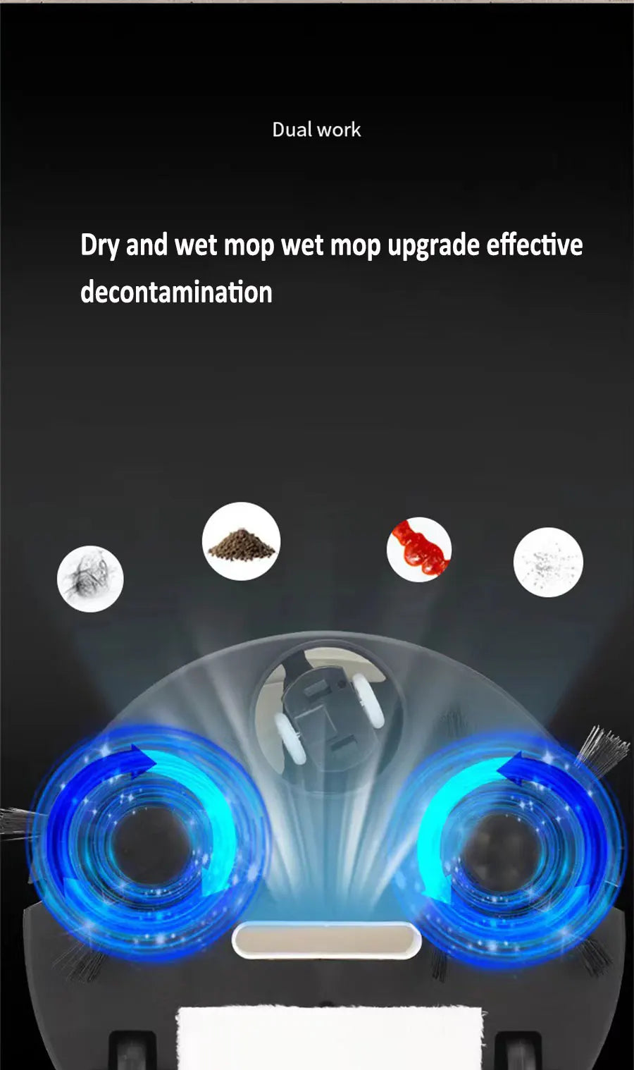 USB Wireless Sweeping Robot Cleaner