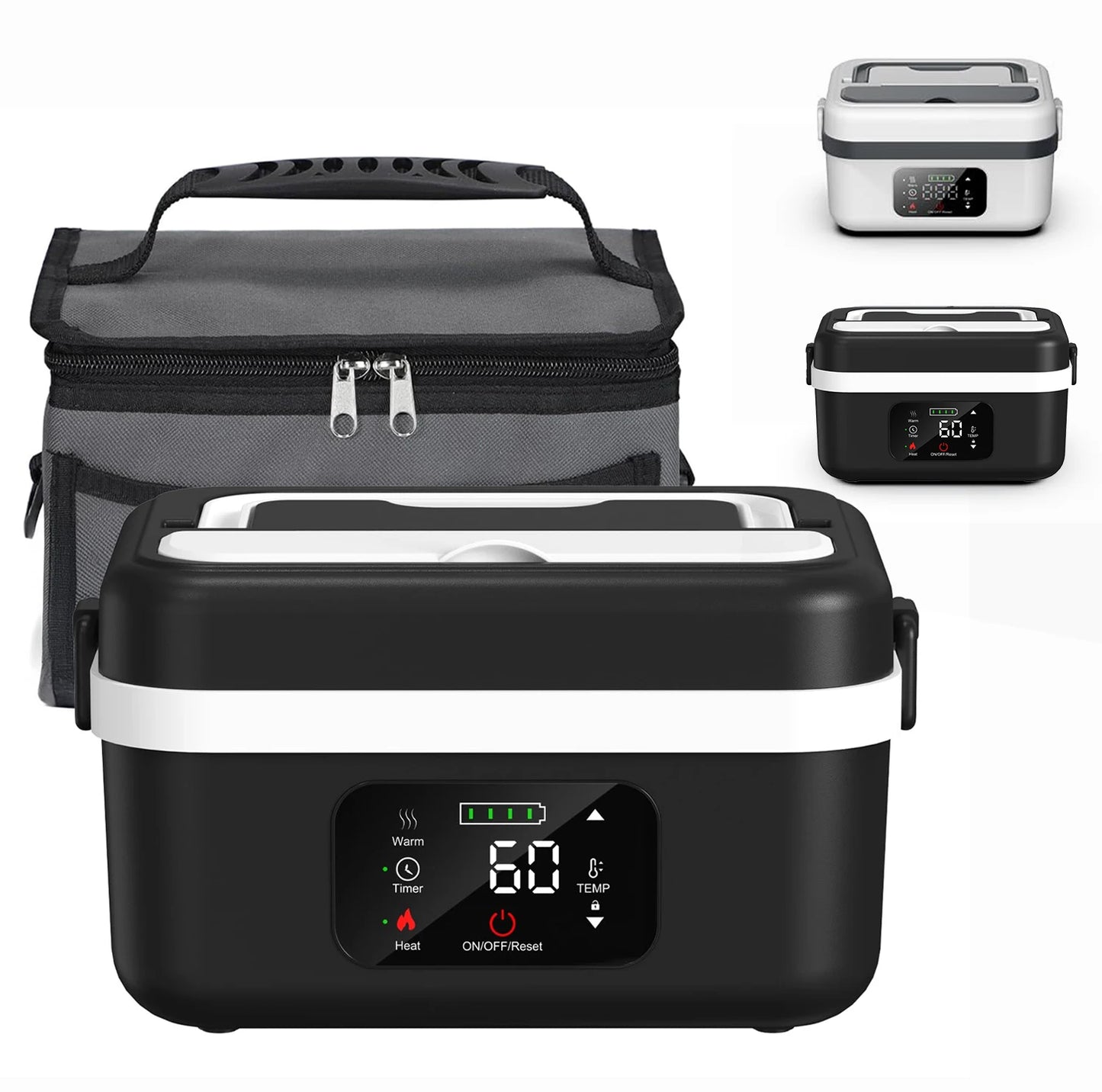 Rechargeable Electric Heated Lunch Box