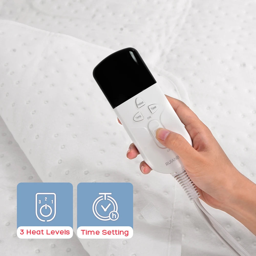 Heated Electric Flannel Blanket