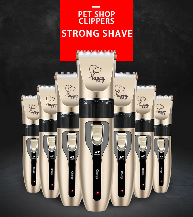 Rechargeable Pet Grooming Clipper Kit