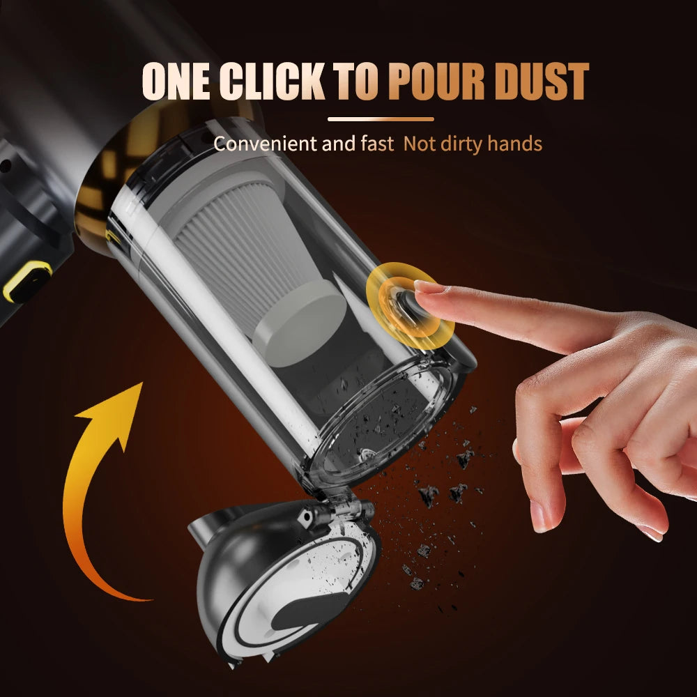 Wireless Portable Car Vacuum Cleaner
