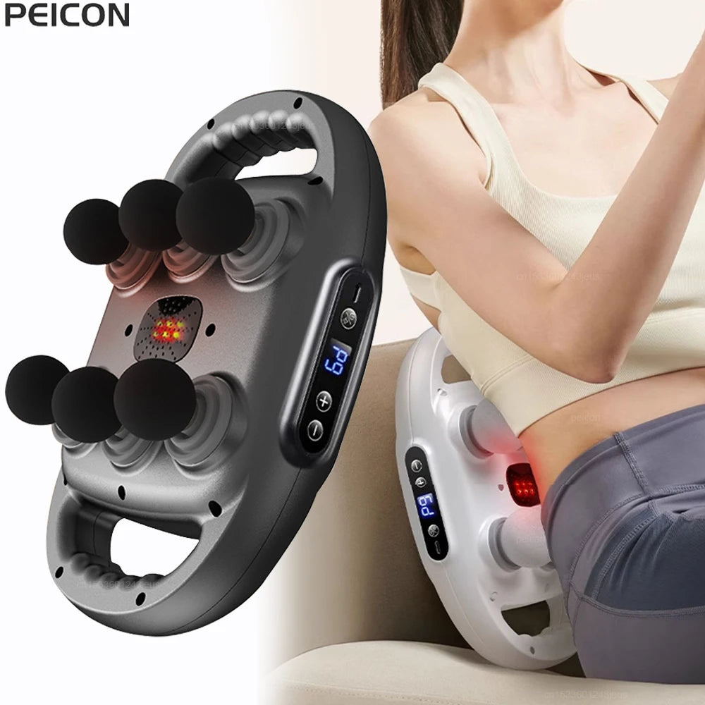 Six-Head Body Massage Gun