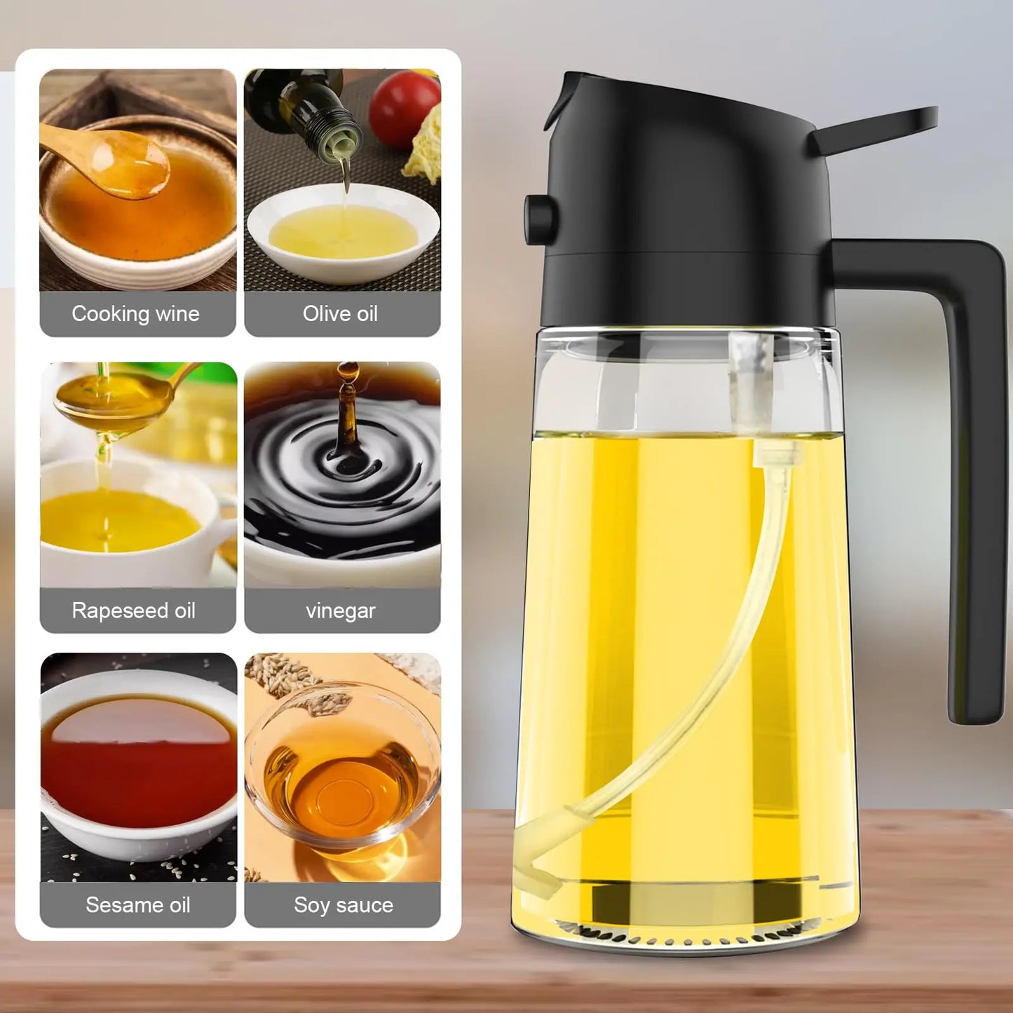 2-in-1 Olive Oil Sprayer
