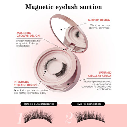 Magnetic Reusable False Eyelash Set