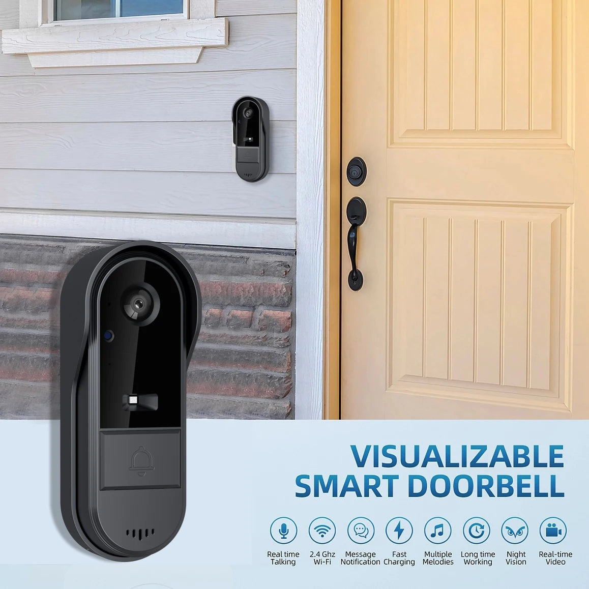 Tuya WiFi Smart Doorbell Camera