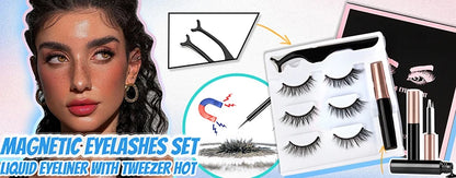 Magnetic Reusable False Eyelash Set