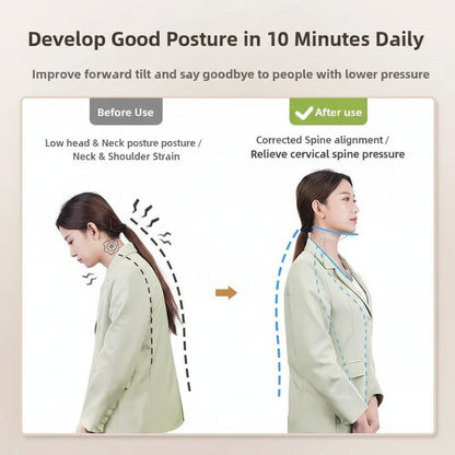 Premium Neck Alignment Brace – Smart Cervical Support for Posture Correction & Pain Relief