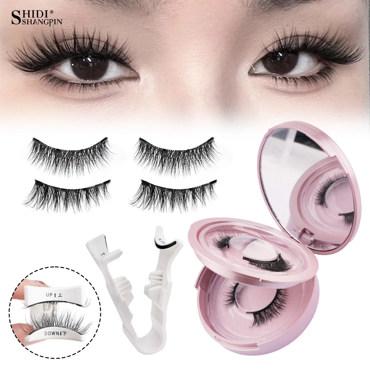 Magnetic Reusable False Eyelash Set