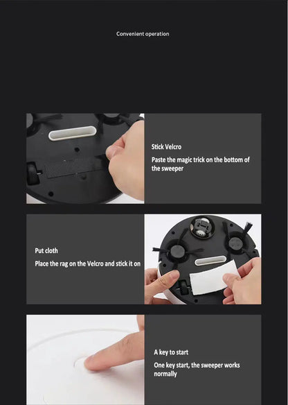 USB Wireless Sweeping Robot Cleaner