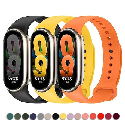 ⌚ Silicone Replacement Strap for Xiaomi Mi Band 8 &amp; Mi Band 8 NFC – Sport Watch Band