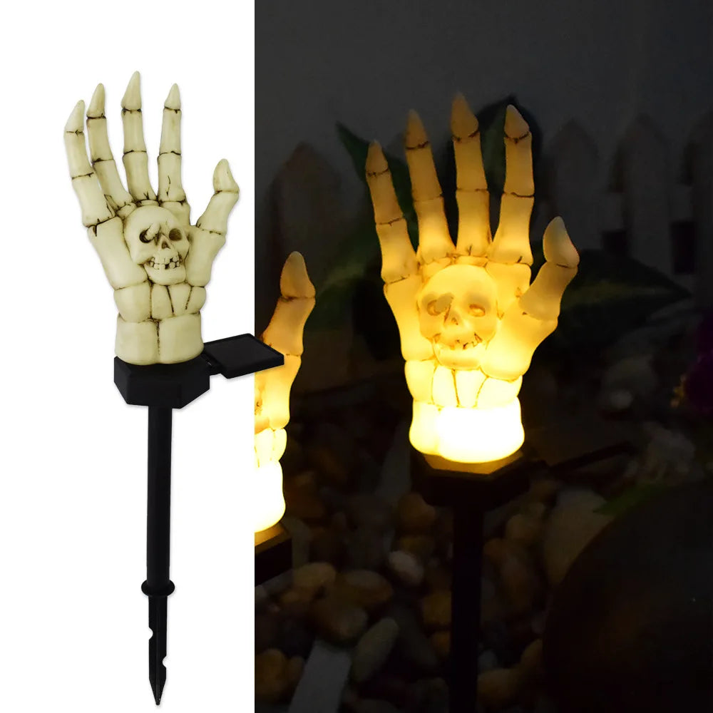 Animated Halloween Swinging Ghost – Voice Activated Light-Up Yard Decoration