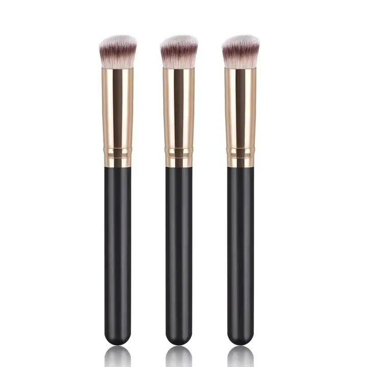 1/3 pcs Foundation Concealer Brush Premium Contour Blusher Brushes Flawless Under Eye Dense Face Makeup Brush For Blending
