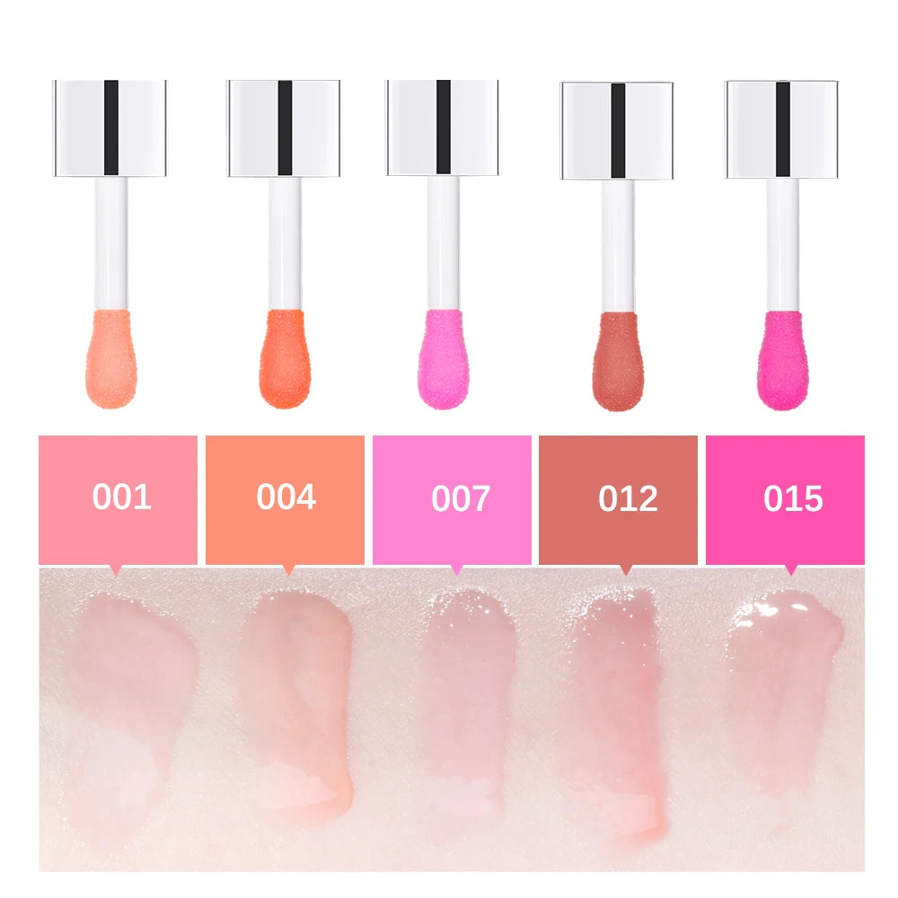 💋 Crystal Jelly Hydrating Lip Oil – Tinted Lip Gloss &amp; Lip Care