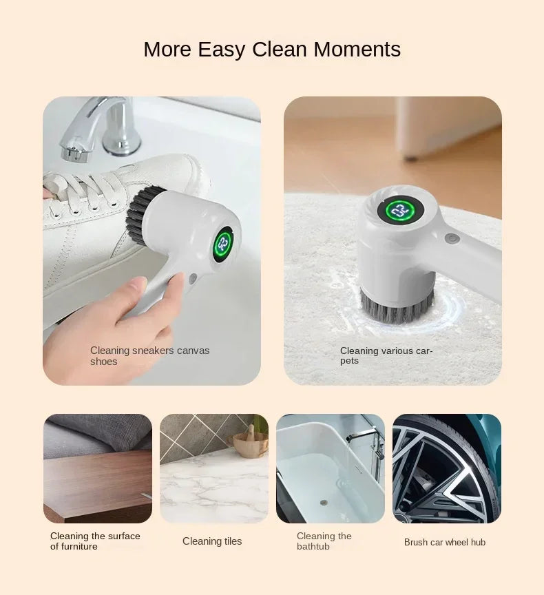5-in-1 Electric Cleaning Brush