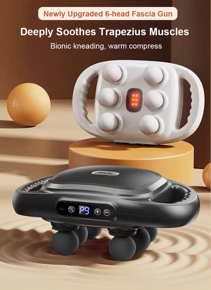 Six-Head Body Massage Gun