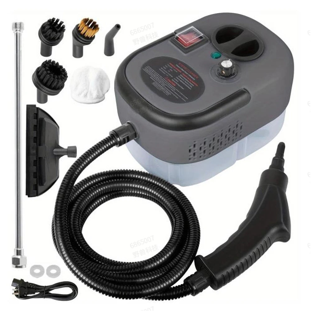 🧼 2500W Handheld Steam Cleaner – 105°C High-Temperature Steam, 3 Bar Pressure & 1200ml Tank