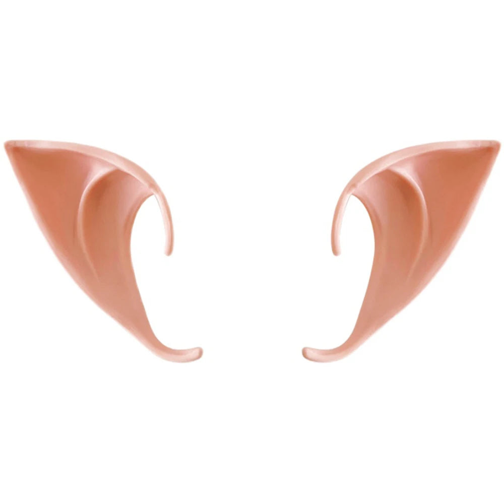1 Pair Halloween Elf Ears – Pointed Fairy Ears for Cosplay, Masquerade & Costume Parties