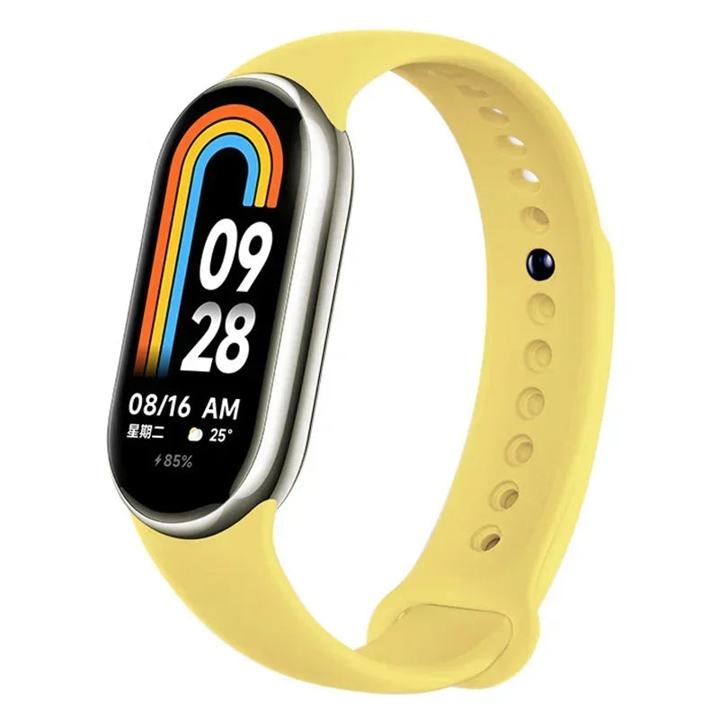 ⌚ Silicone Replacement Strap for Xiaomi Mi Band 8 &amp; Mi Band 8 NFC – Sport Watch Band