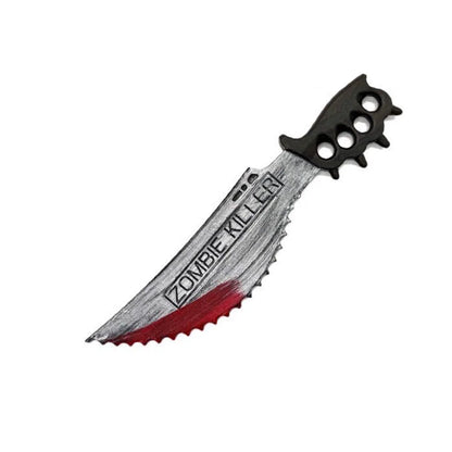 Halloween Fake Blood Prop – Plastic Knife & Axe Party Decoration
