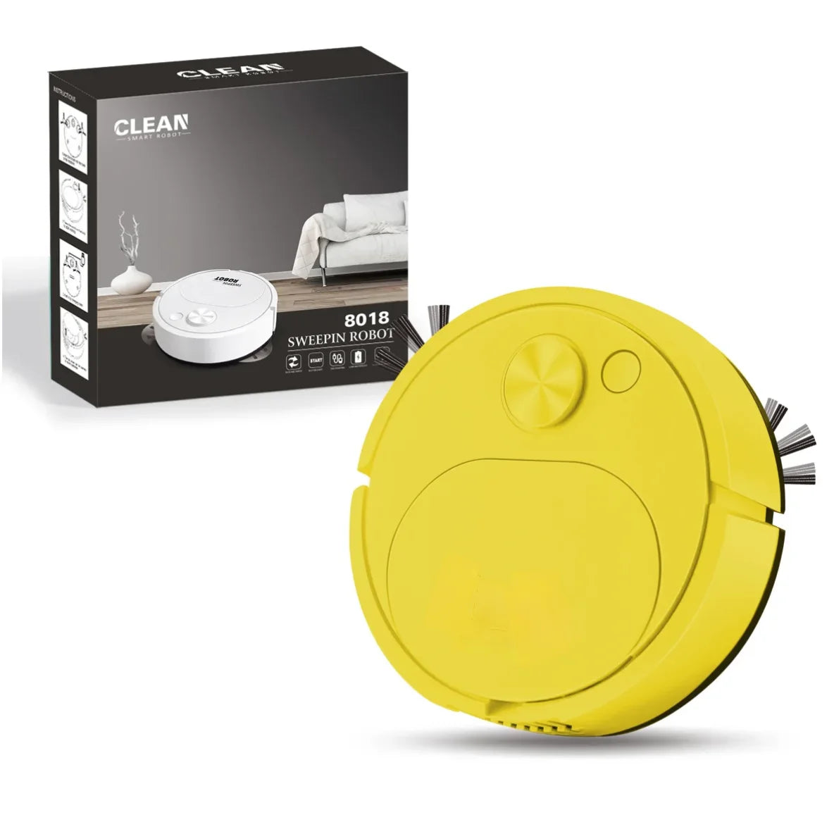 USB Wireless Sweeping Robot Cleaner