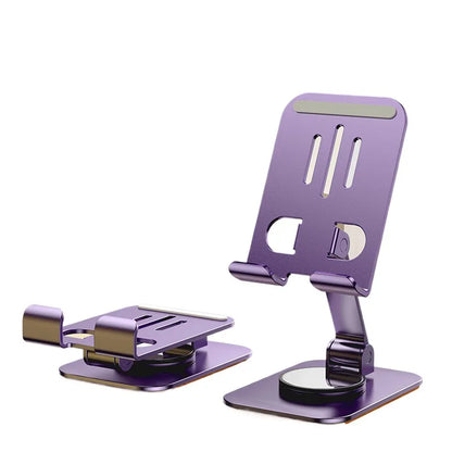 📱 360° Rotating Foldable Phone &amp; Tablet Stand – K61 Adjustable Desk Holder