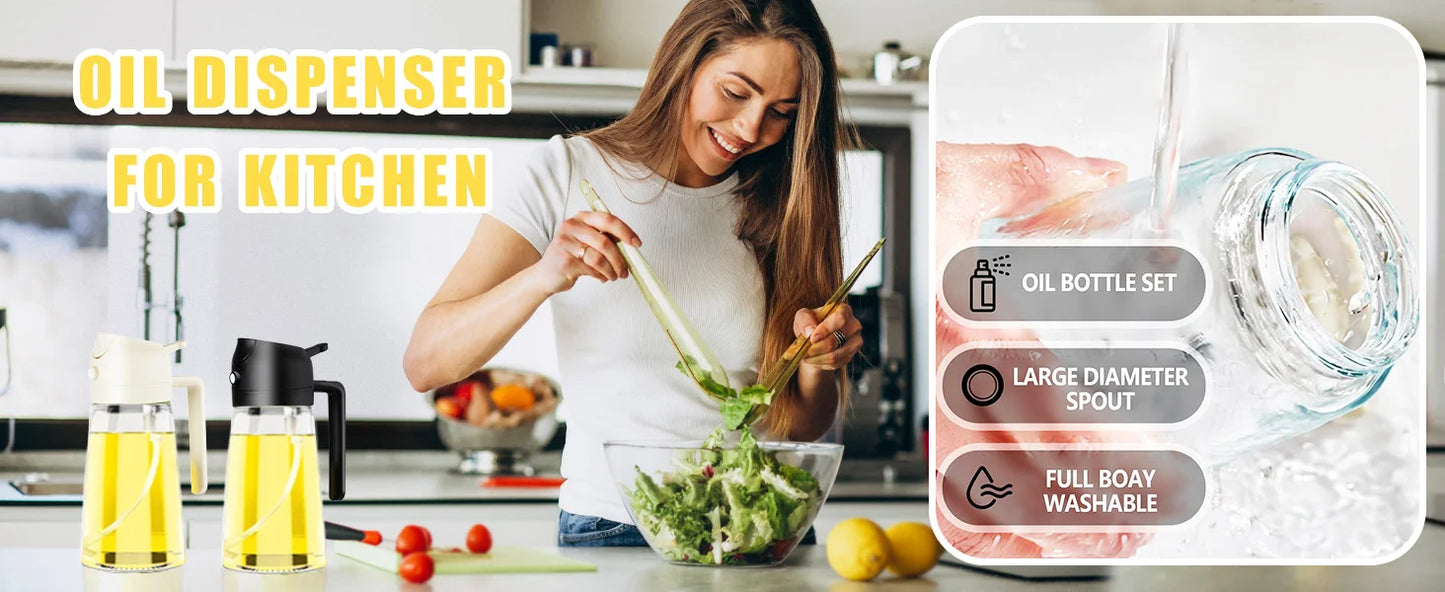 2-in-1 Olive Oil Sprayer