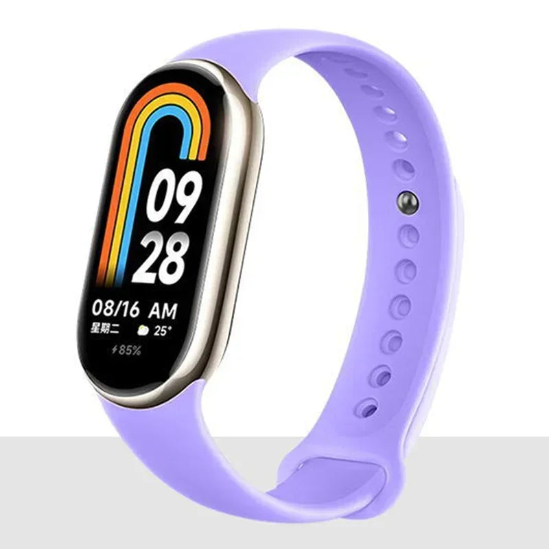 ⌚ Silicone Replacement Strap for Xiaomi Mi Band 8 &amp; Mi Band 8 NFC – Sport Watch Band