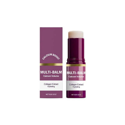 Calcium Volume Multi Balm Stick – Collagen Moisturizing & Hydrating Face Cream for Eyes, Neck & Face