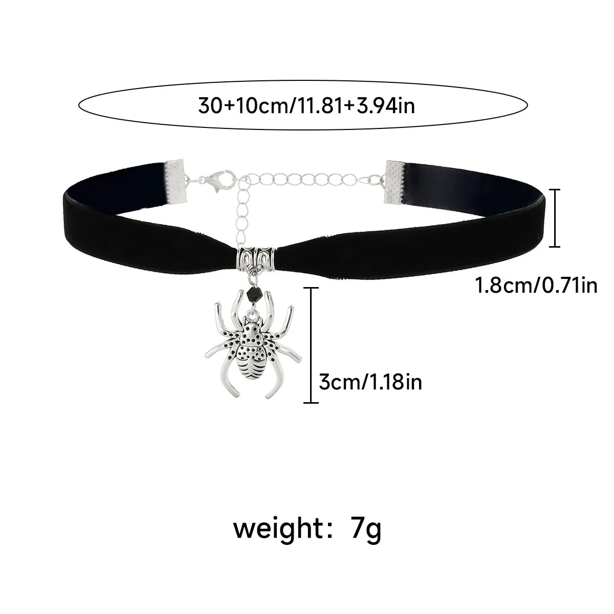 Gothic Lace Rose Choker Necklace – Neo-Gothic Women's Neck Accessory