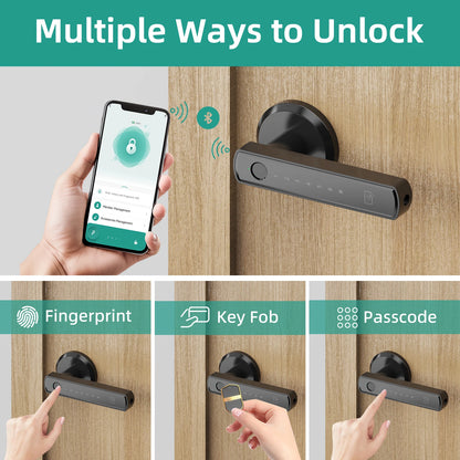 Smart Keyless Fingerprint Door Lock