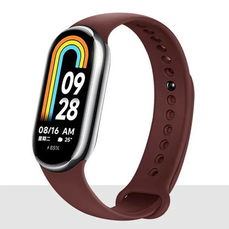 ⌚ Silicone Replacement Strap for Xiaomi Mi Band 8 &amp; Mi Band 8 NFC – Sport Watch Band