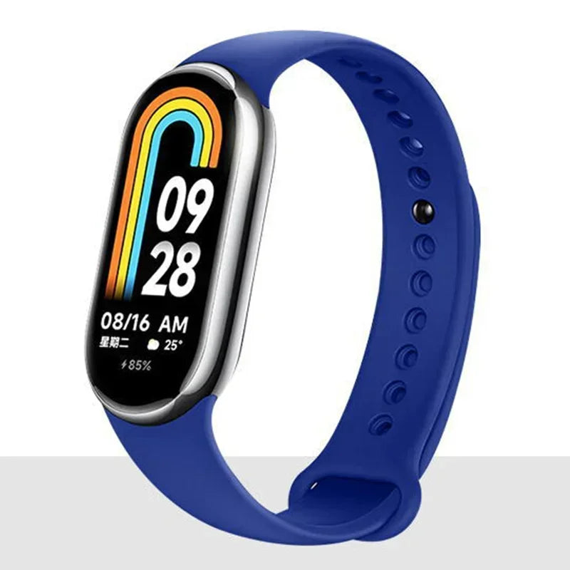 ⌚ Silicone Replacement Strap for Xiaomi Mi Band 8 &amp; Mi Band 8 NFC – Sport Watch Band