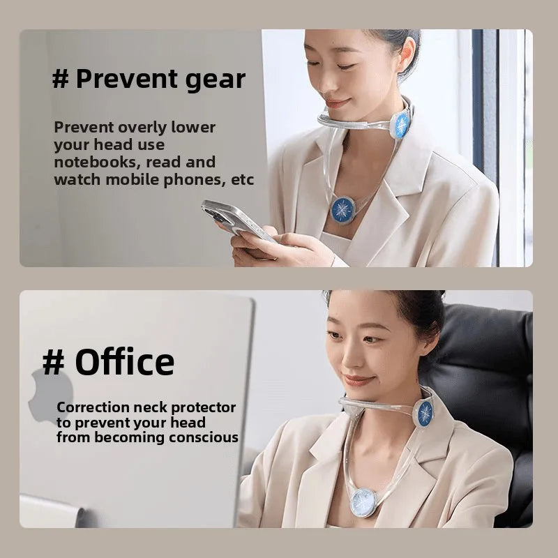 Premium Neck Alignment Brace – Smart Cervical Support for Posture Correction & Pain Relief