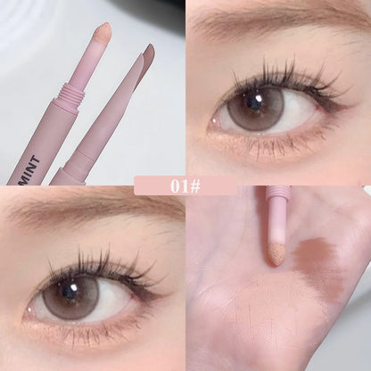 SWEET MINT Double-Ended Silkworm Eyeliner & Eyeshadow Stick – Long-Lasting Eye Makeup & Highlight