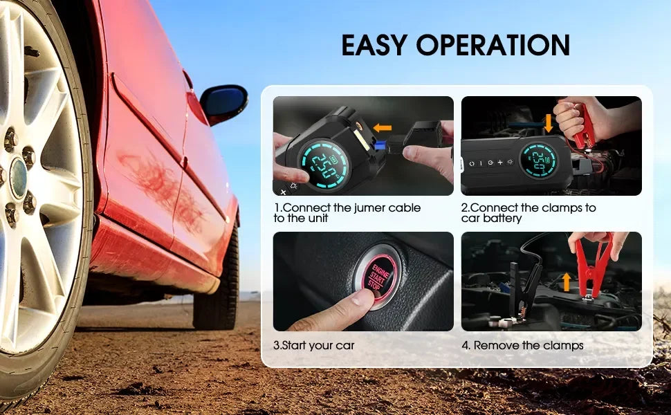 All-in-One Car Jump Starter