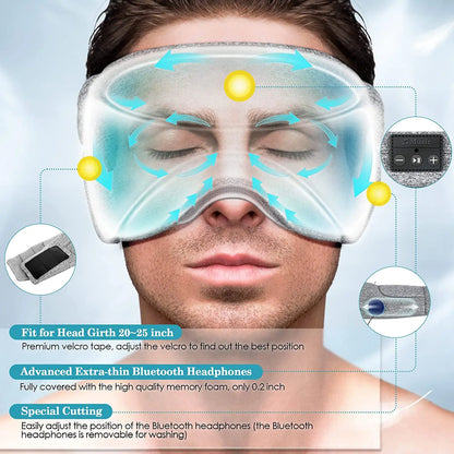 Bluetooth Sleep Mask Headphones