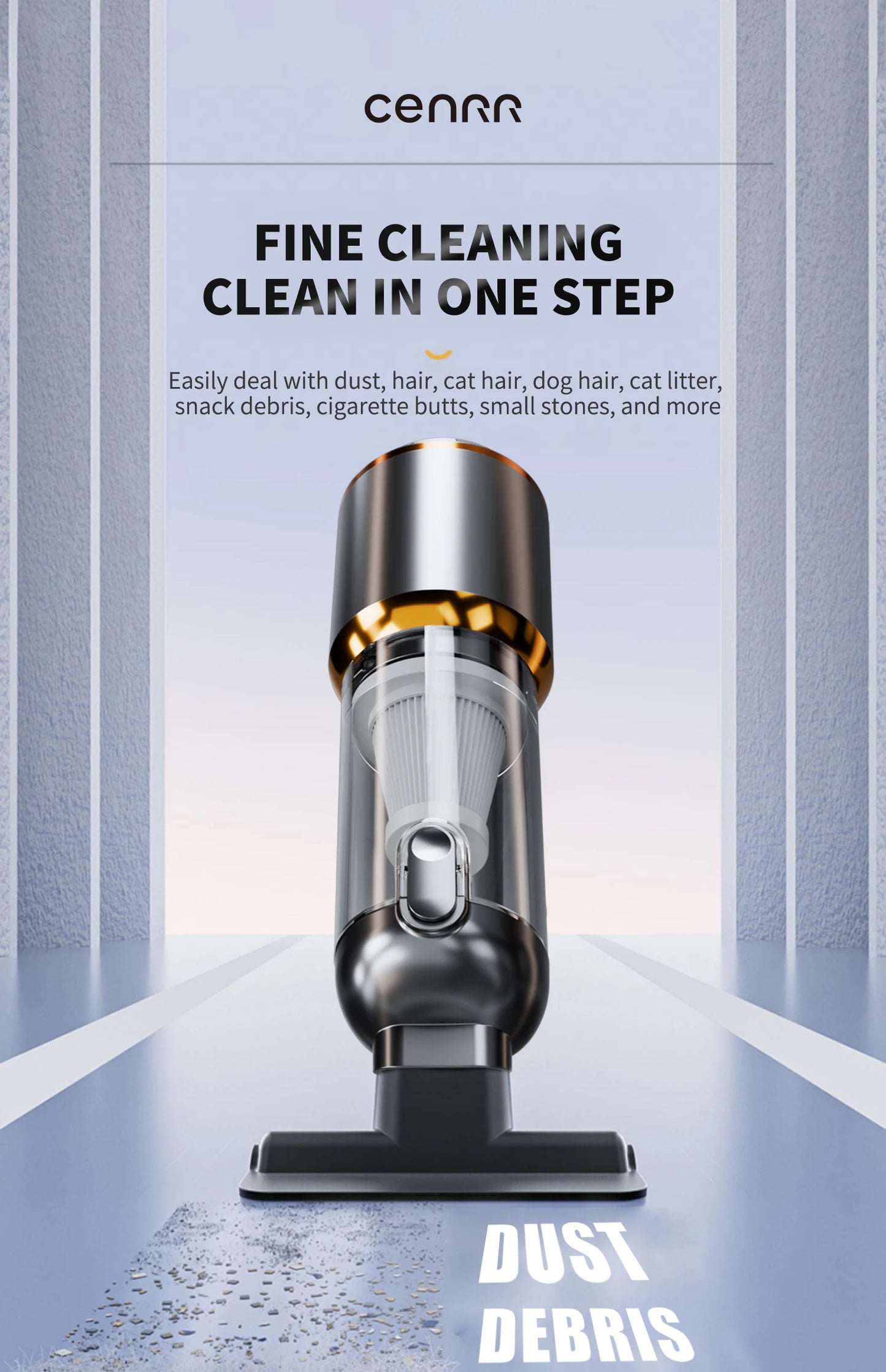 Wireless Portable Car Vacuum Cleaner