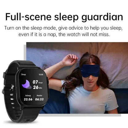 ⌚ 2.01" HD Smart Watch for Men – Bluetooth Calling, Fitness &amp; Sports Tracker