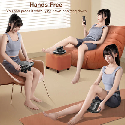 Six-Head Body Massage Gun