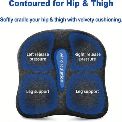 Long-Sitting Memory Foam Cushion