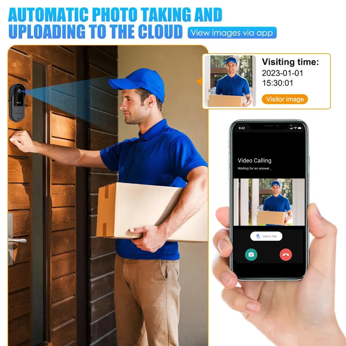 Tuya WiFi Smart Doorbell Camera