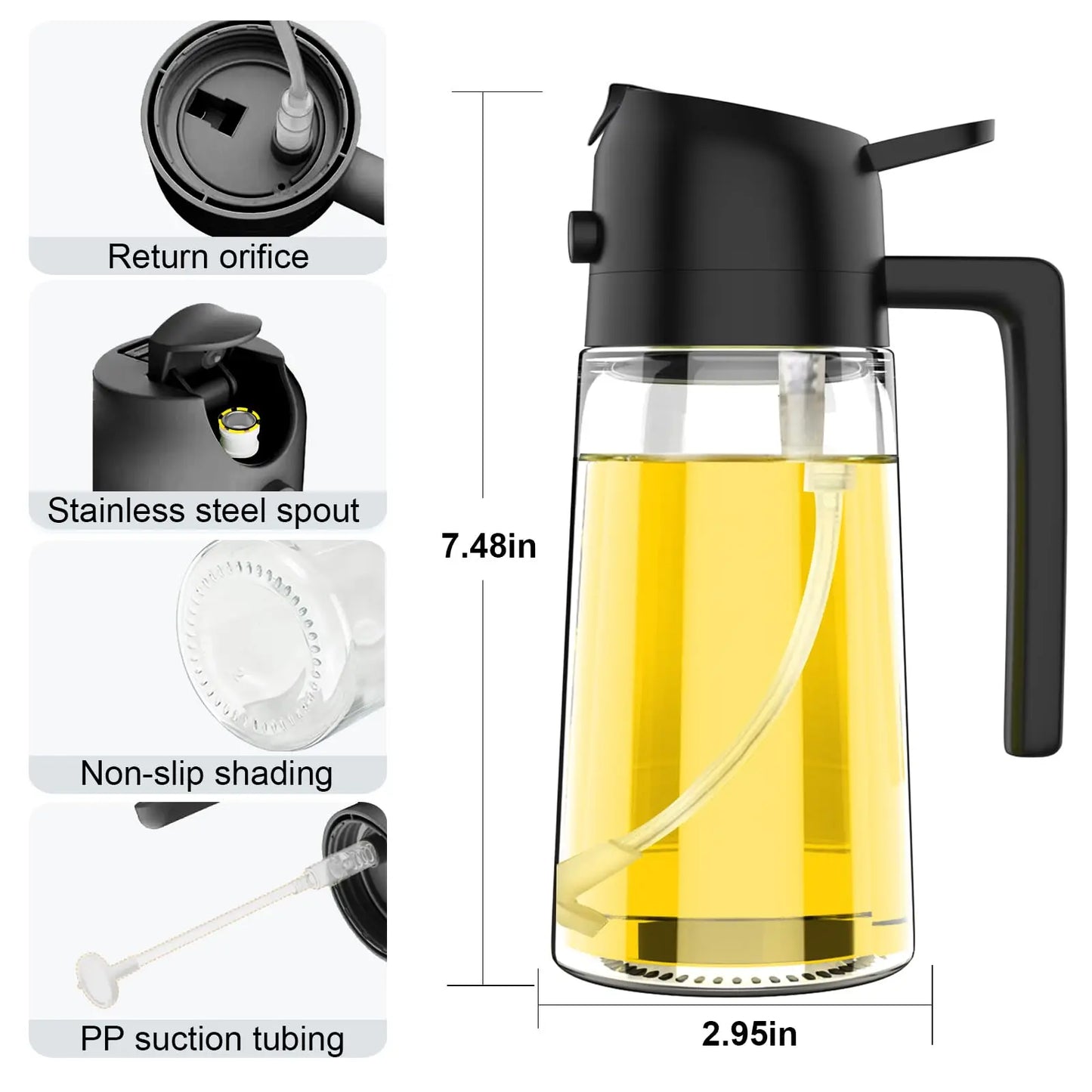 2-in-1 Olive Oil Sprayer