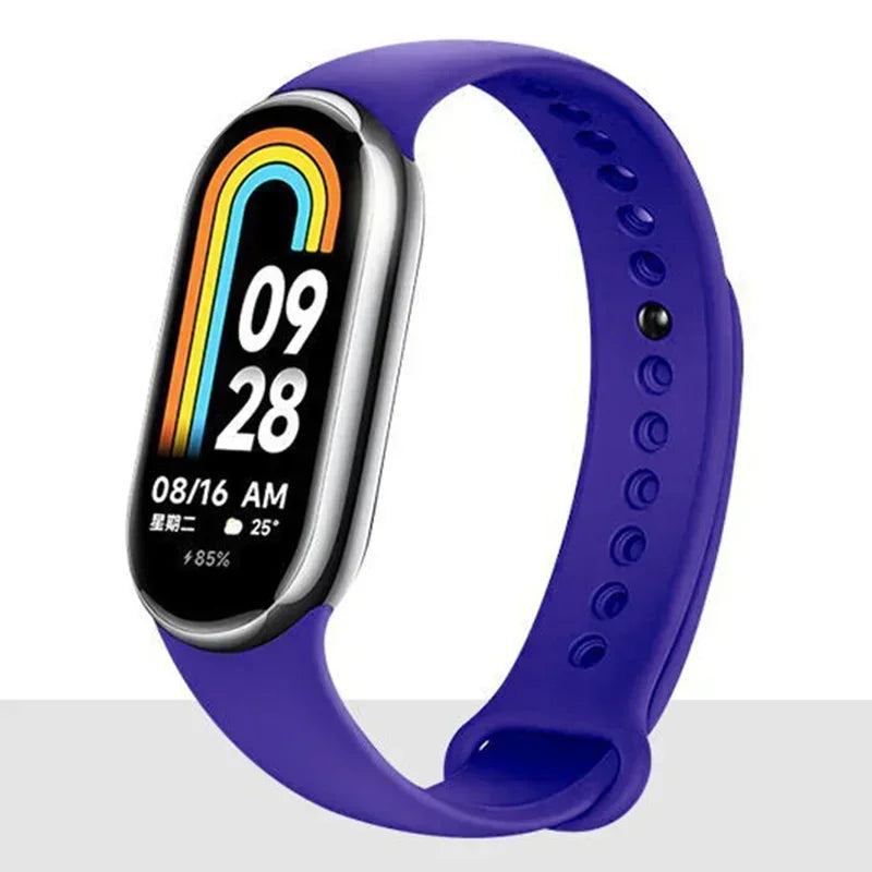 ⌚ Silicone Replacement Strap for Xiaomi Mi Band 8 &amp; Mi Band 8 NFC – Sport Watch Band