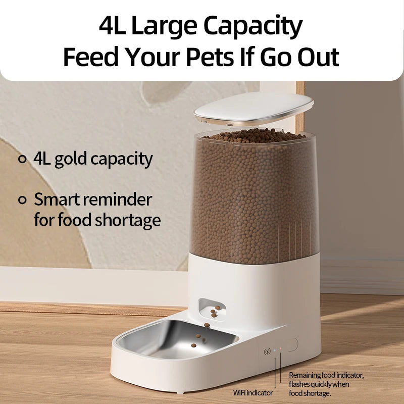 WiFi Smart Automatic Pet Feeder