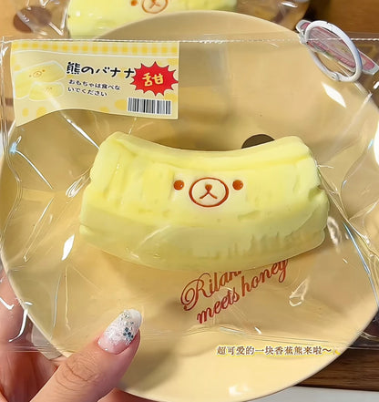 Banana Bear Butter Sensory Toy 🧸🍌