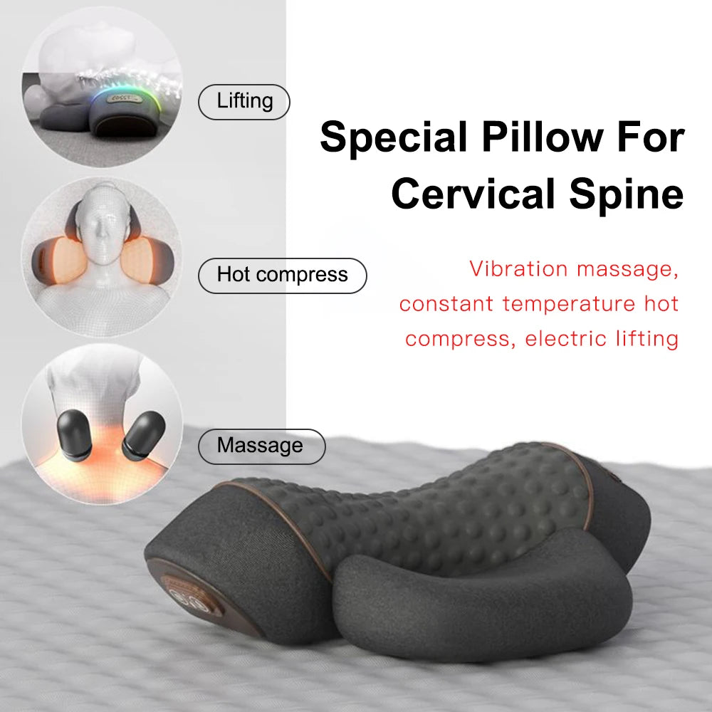 Electric Cervical Neck Massager Pillow