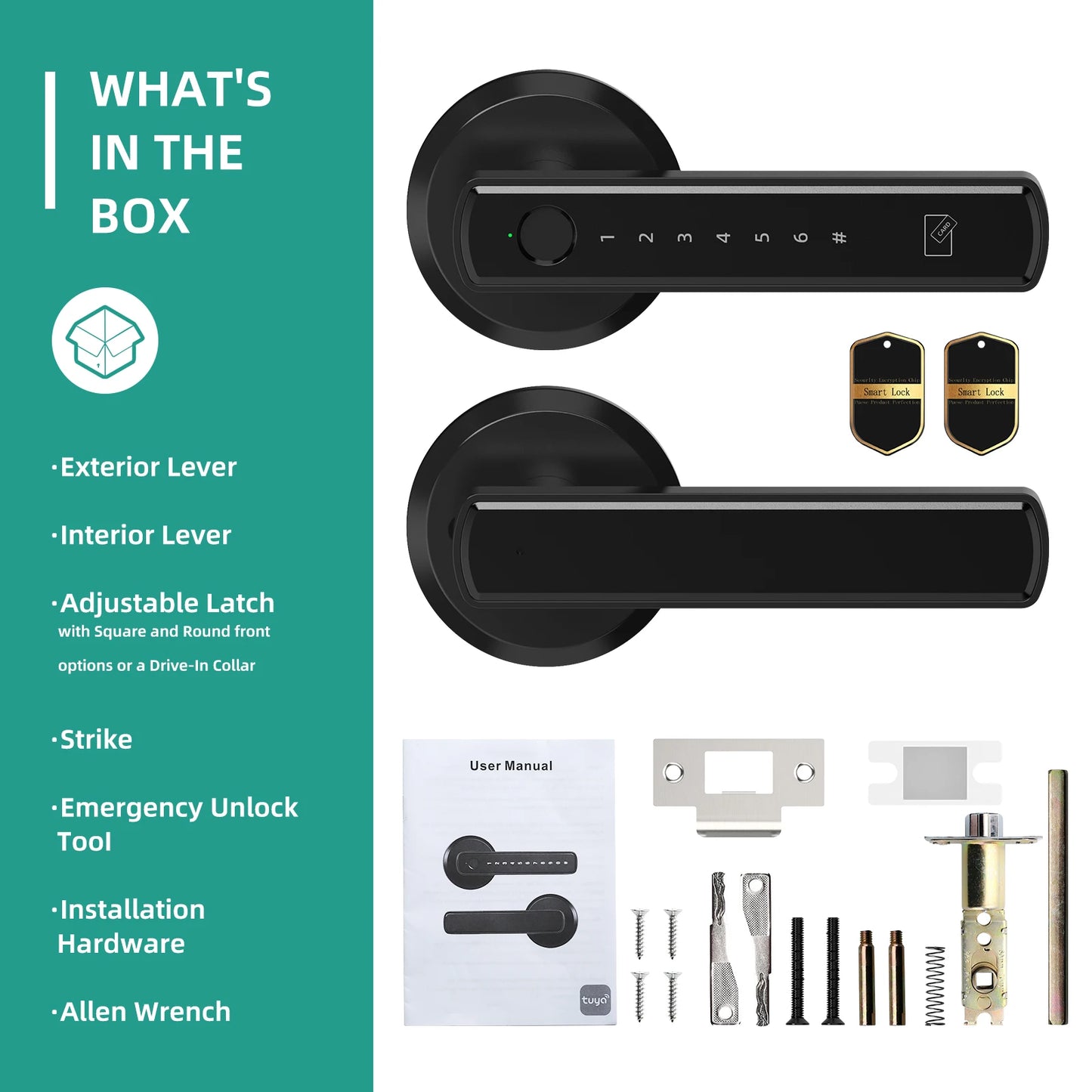 Smart Keyless Fingerprint Door Lock