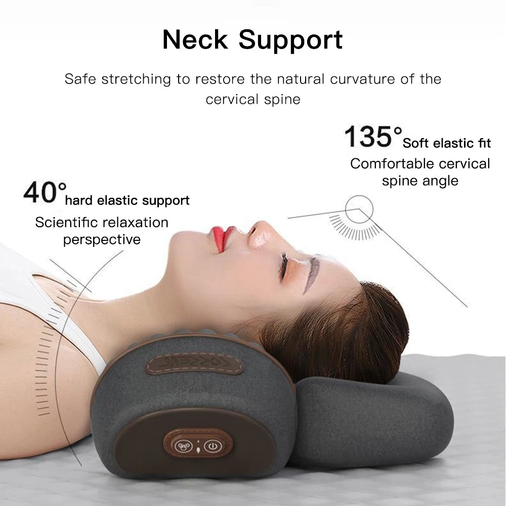 Electric Cervical Neck Massager Pillow