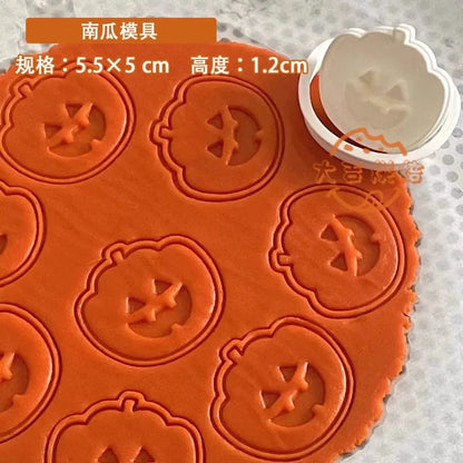 Halloween 3D Cookie Cutters – Ghost, Pumpkin, Bat &amp; Finger Shapes 🎃👻